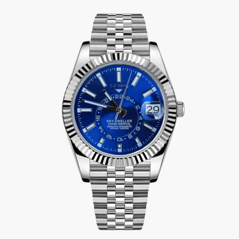 Seiko Skydweller Blå
