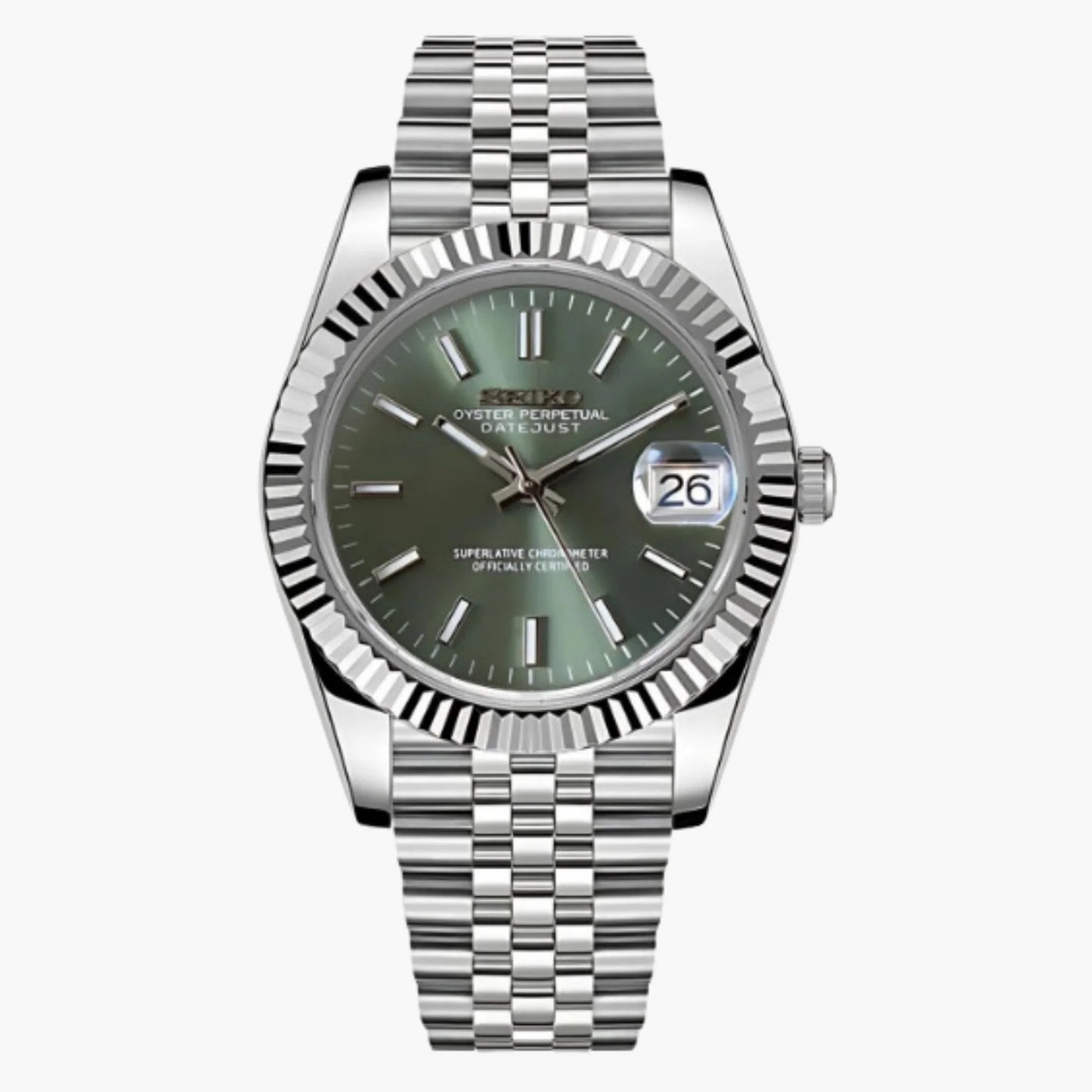 Seiko Datejust Olive urtavla